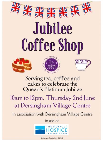 poster for fundraising coffee morning